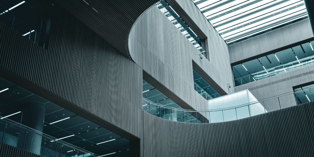 image of a modern building interior