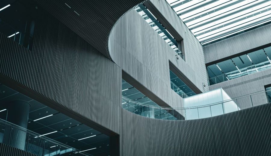 image of a modern building interior