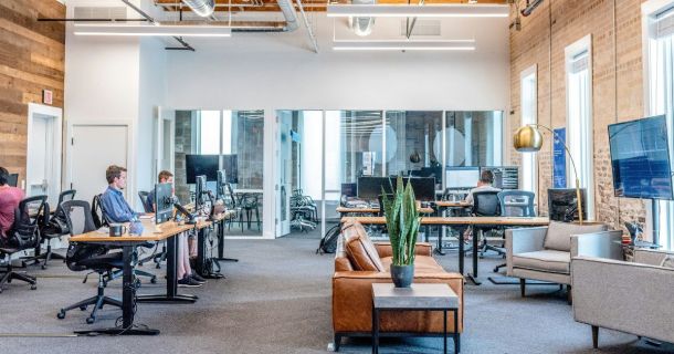 image of a facility office space interior