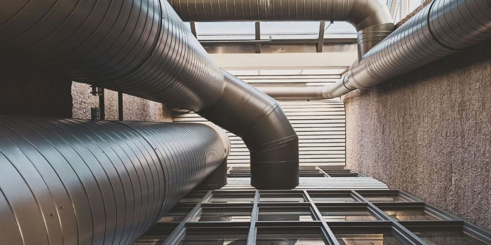 image of a building interior facility HVAC system
