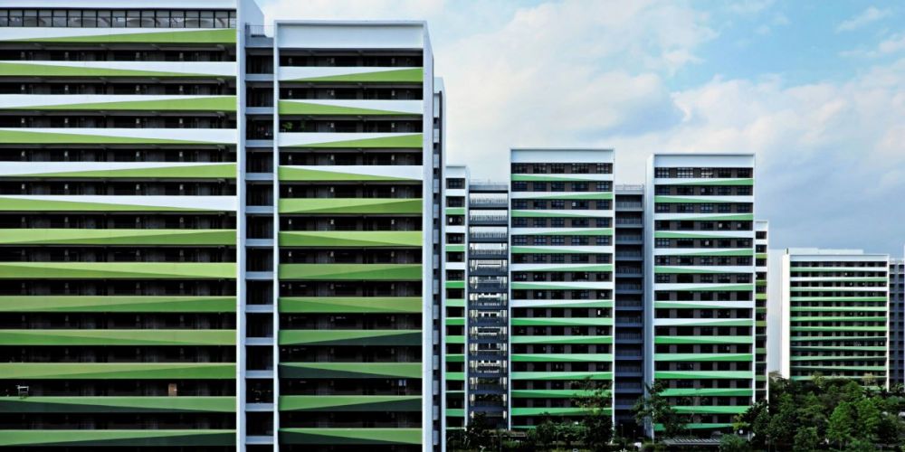 Image of a green net zero facility
