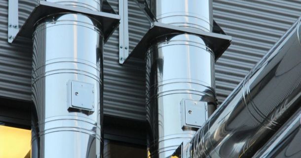 image of a building hvac system equipment