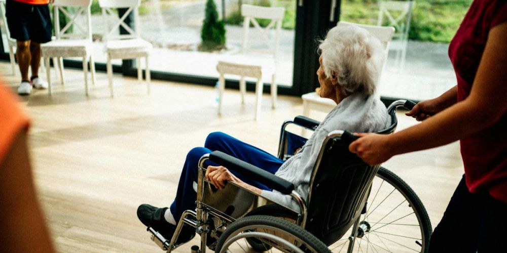 image of residents in an aged care facility