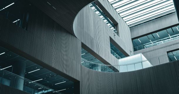 image of a modern building interior
