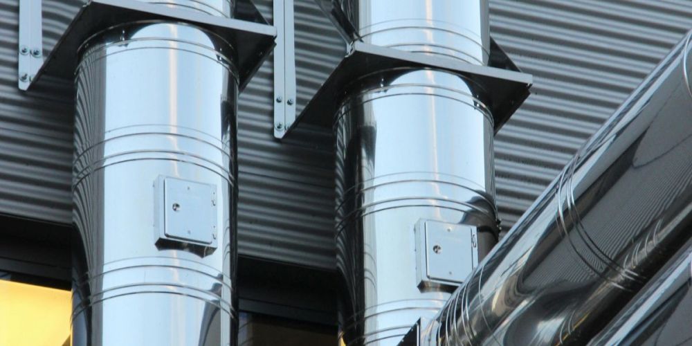 image of a building hvac system equipment