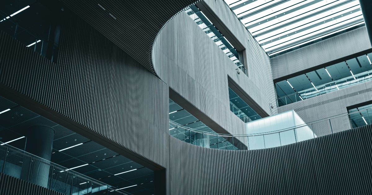 image of a modern building interior