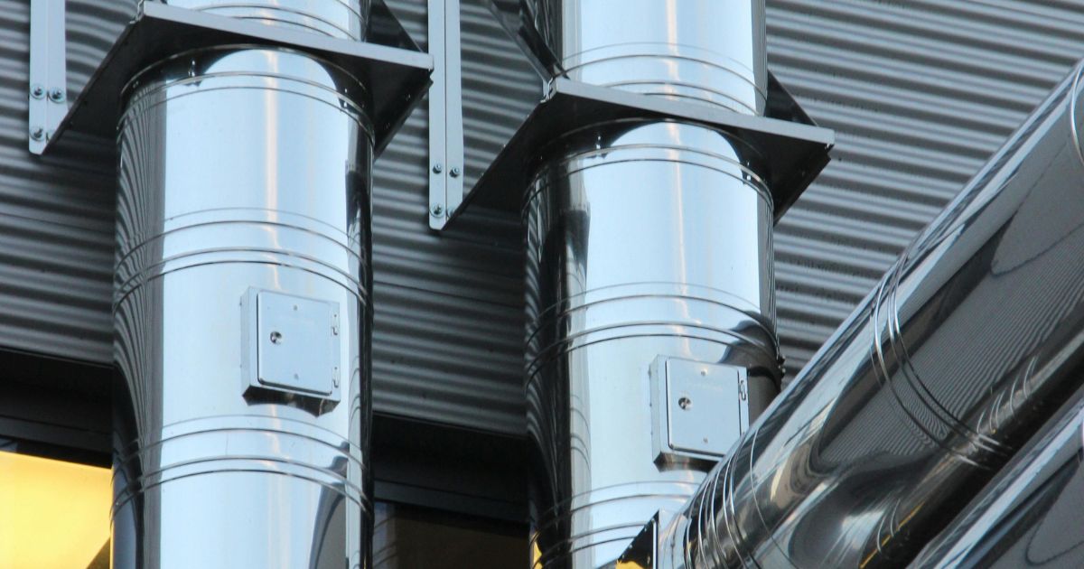 image of a building hvac system equipment