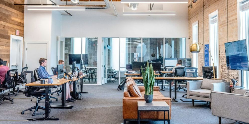 image of a facility office space interior